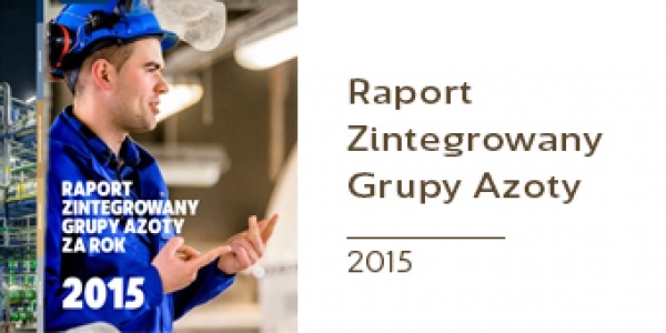 Raport Zintegrowany Grupy Azoty 2015